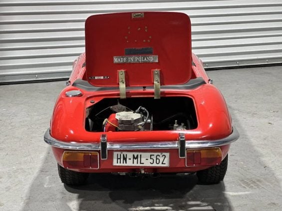 JAGUAR E TYPE JUNIOR VERMELHO MOTOR