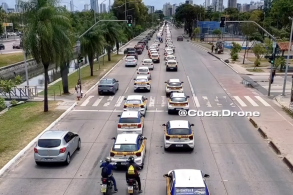 Protesto de autoescolas