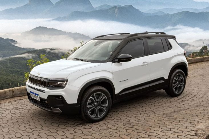 Jeep avenger 2026 branco frente