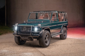 mercedes-benz 250gd vira conversível de 8 lugares e 430 cv