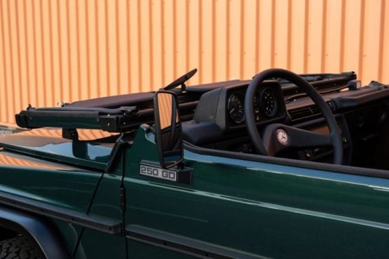 mercedes-benz 250gd vira conversível de 8 lugares e 430 cv (2)