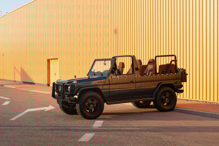 mercedes-benz 250gd vira conversível de 8 lugares e 430 cv (5)