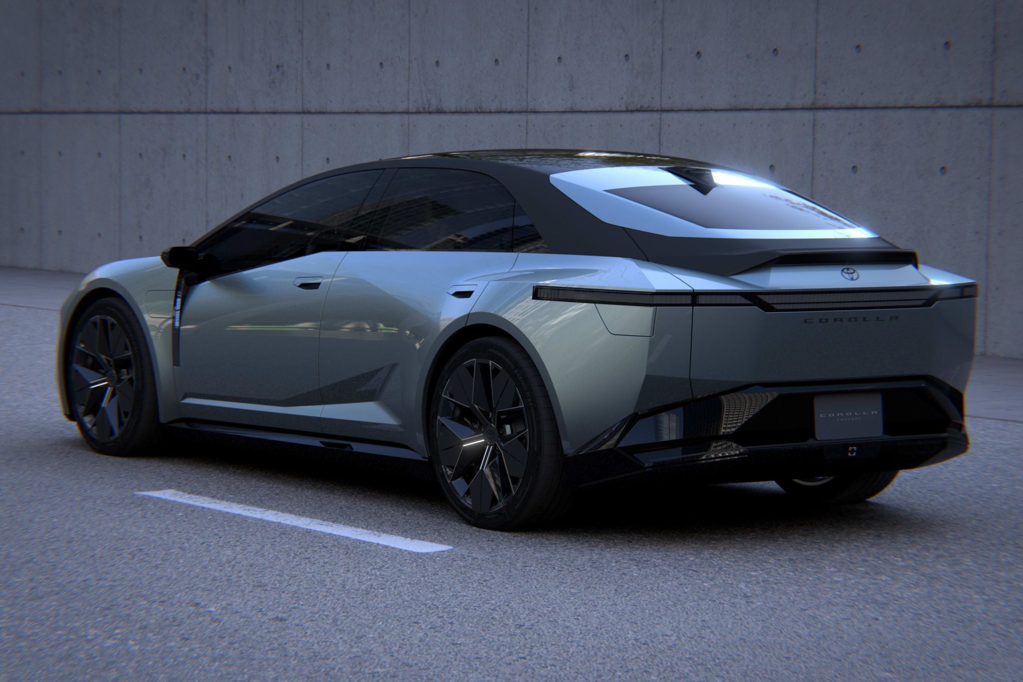 Novo Toyota Corolla será cupê elétrico com estilo futurista