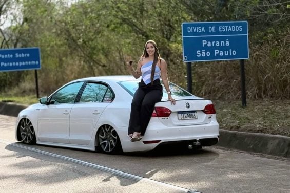 Jetta rebaixado da influenciadora Evellyn S Jetta rebaixado da influenciadora Evellyn S