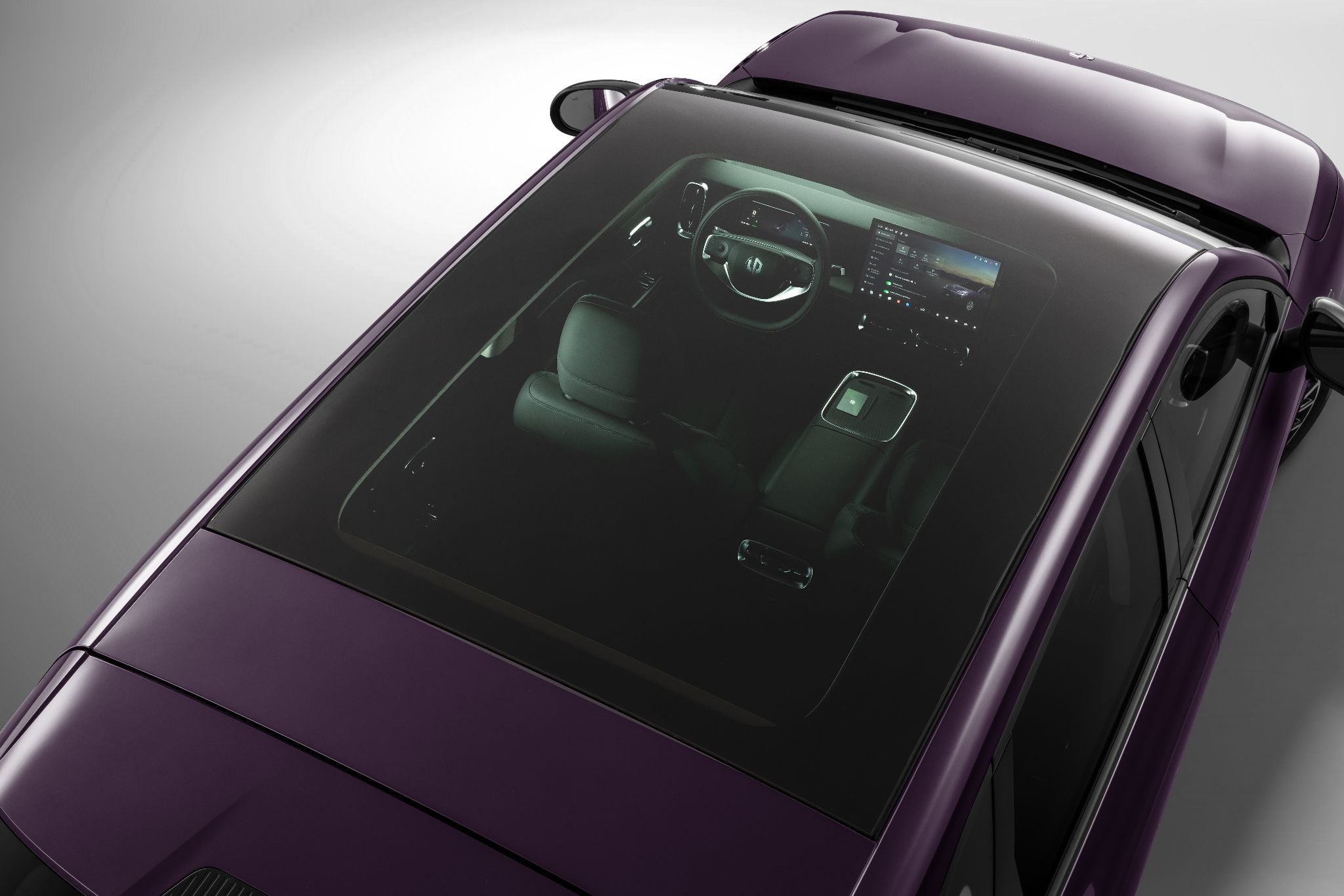 Leapmotor B10 2026 roxo aurora teto solar Leapmotor B10 2026 roxo aurora teto solar