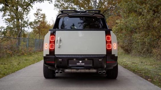 picape Land Rover construida pela heritage 7 picape Land Rover construida pela heritage 7