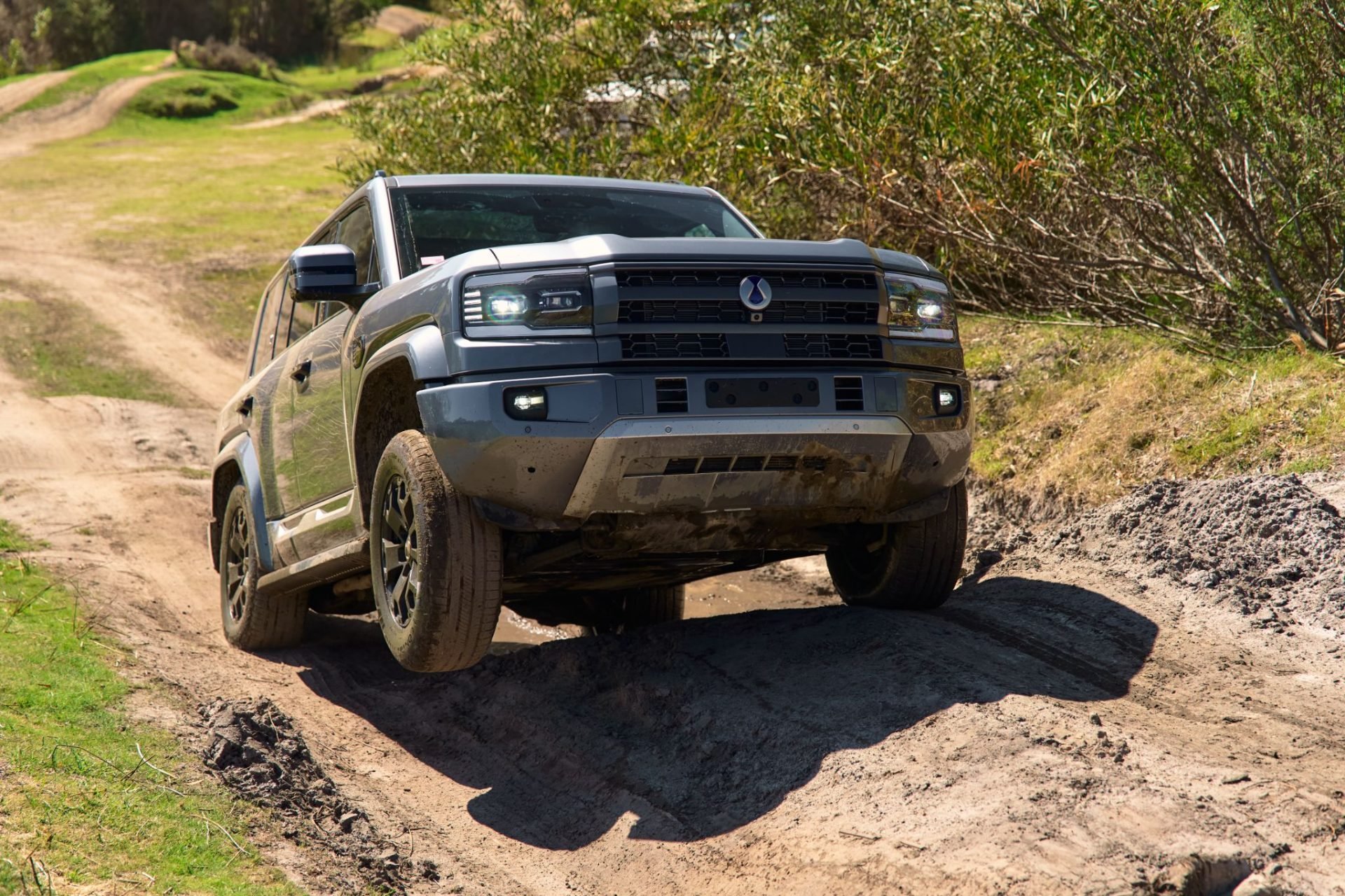 denza b5 cinza frente off road