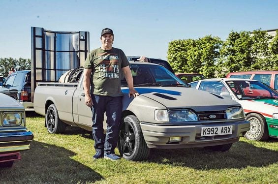 Picape FordP100 com motor a jato