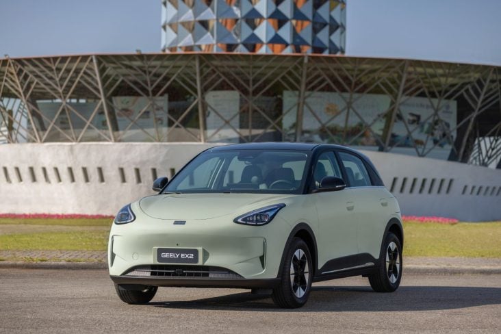 Geely EX 2 Foto: Rodolfo Buhrer / La Imagem / Geely Curitiba, 25/09/2025