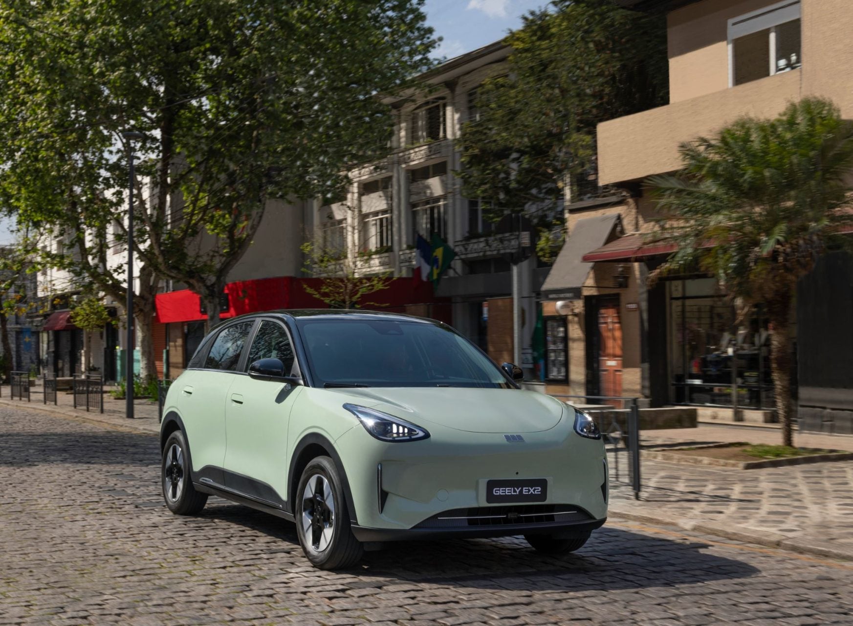 Geely EX 2 Foto: Rodolfo Buhrer / La Imagem / Geely Curitiba, 25/09/2025