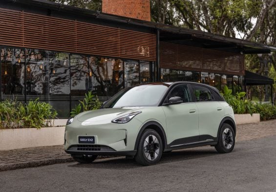 Geely EX 2 Foto: Rodolfo Buhrer / La Imagem / GeelyCuritiba, 25/09/2025 Geely EX 2 Foto: Rodolfo Buhrer / La Imagem / Geely Curitiba, 25/09/2025