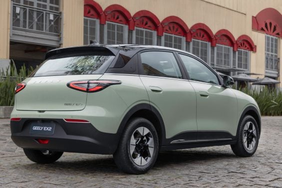 Geely EX 2 Foto: Rodolfo Buhrer / La Imagem / Geely Curitiba, 25/09/2025