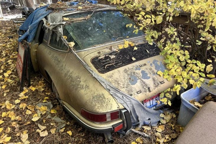 O Porsche 911 Targa encontrado em Idaho será restaurado, mantendo a aparência gasta e envelhecida