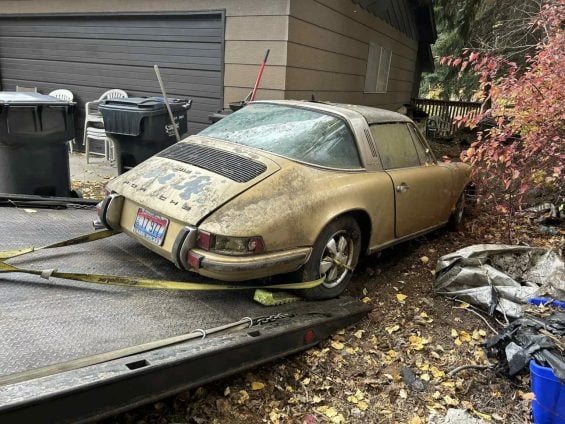 O Porsche 911 Targa encontrado em Idaho será restaurado, mantendo a aparência gasta e envelhecida 8 O Porsche 911 Targa encontrado em Idaho será restaurado, mantendo a aparência gasta e envelhecida 8