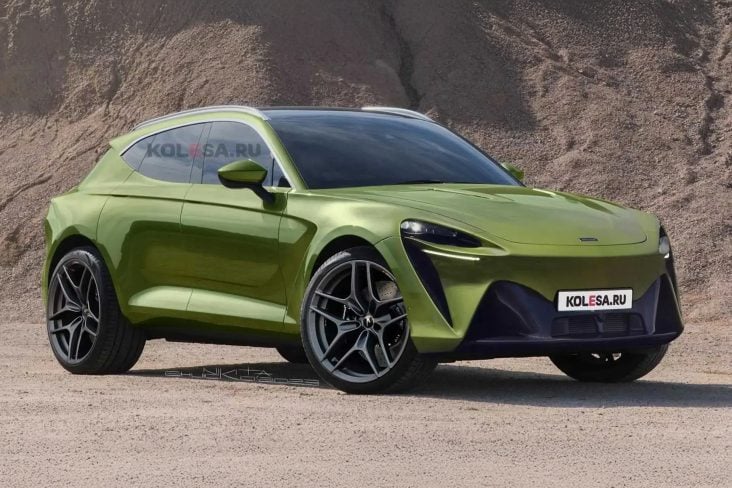 mclaren suv renderings