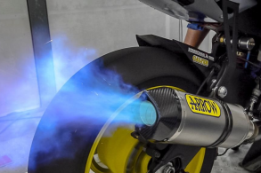 corte de giro escapamento moto