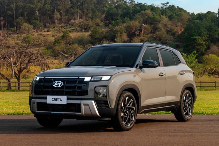 A Hyundai introduziu o cinza Shadow com o novo Creta