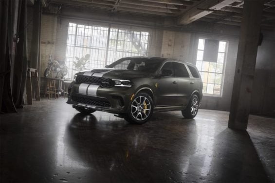 dodge durango hellcat jailbreak in garage