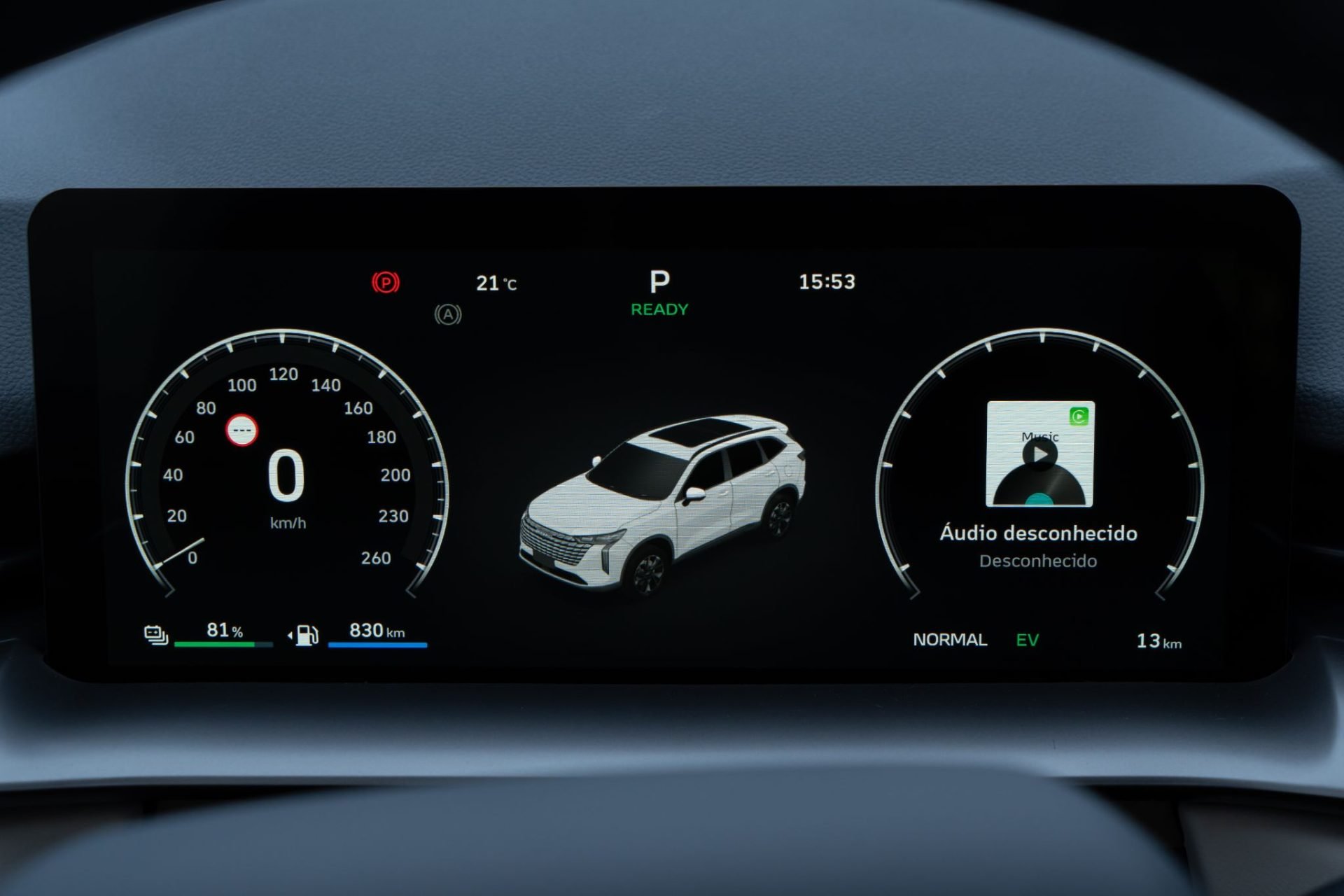 GWM Haval H6 PHEV 35 interior painel digital (2)