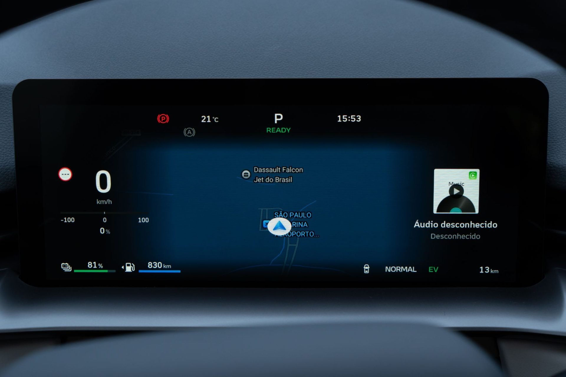 GWM Haval H6 PHEV 35 interior painel digital mapa