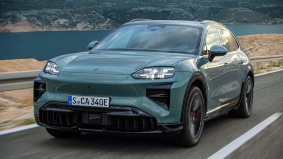 O Porsche Cayenne Turbo Elétrico 3