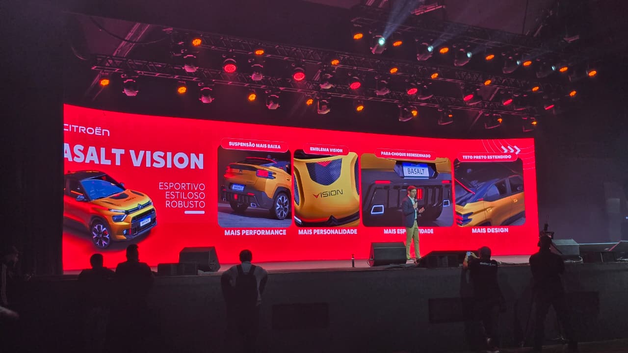 Salão do automóvel citroen basalt vision