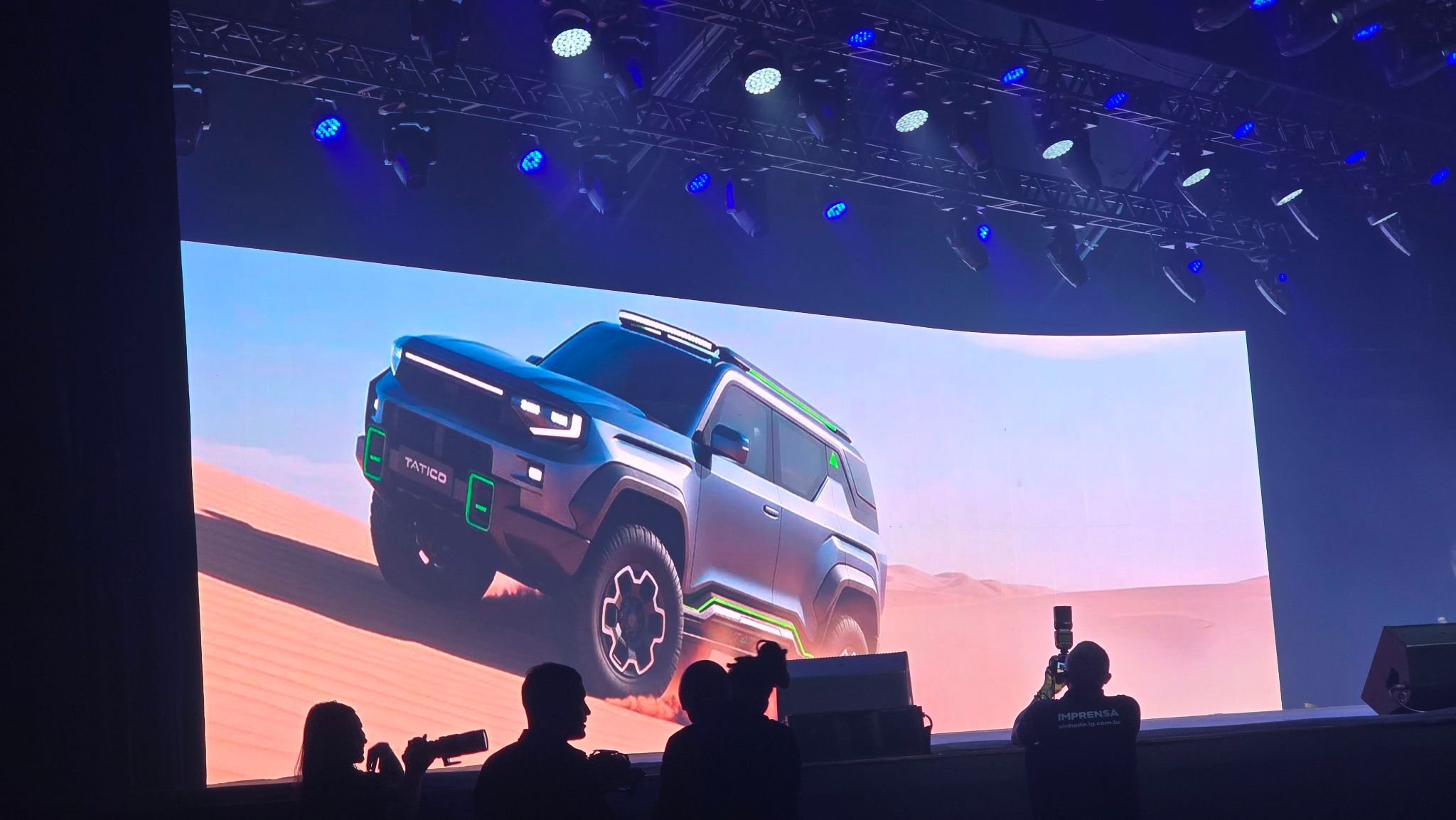 Salão do Automóvel Lecar tático Salão do Automóvel Lecar tático