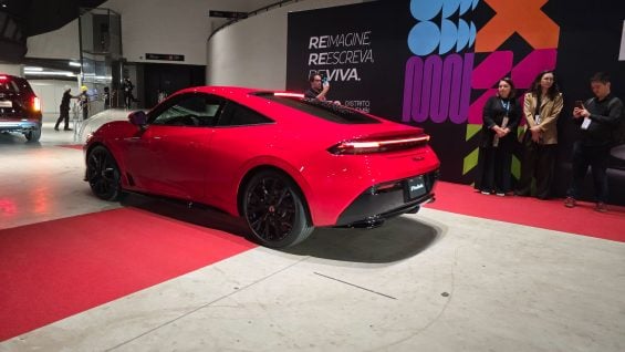 Salão do Automóvel 2025 honda prelude traseira