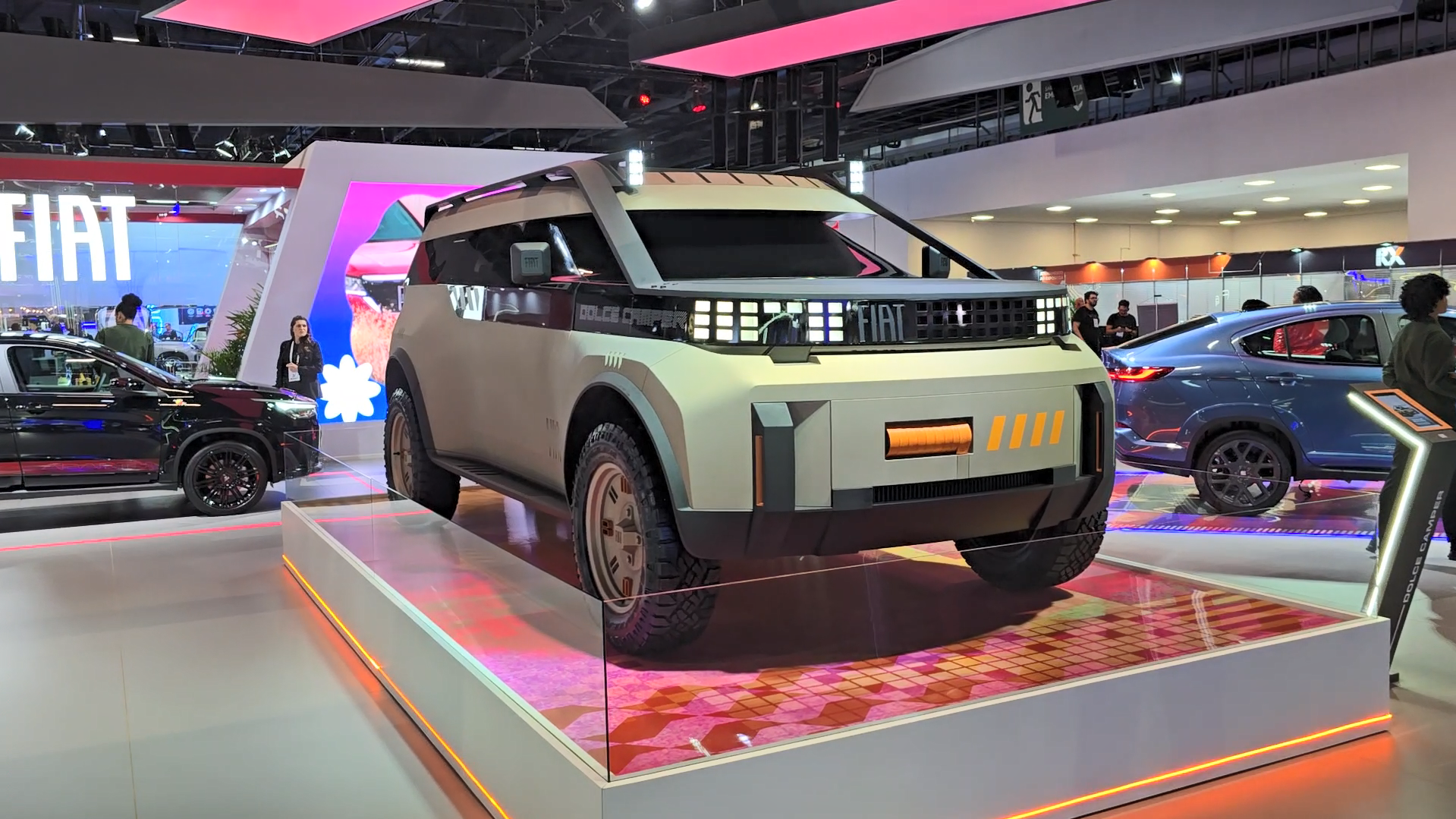 Salão do Automóvel Fiat Dolce Camper