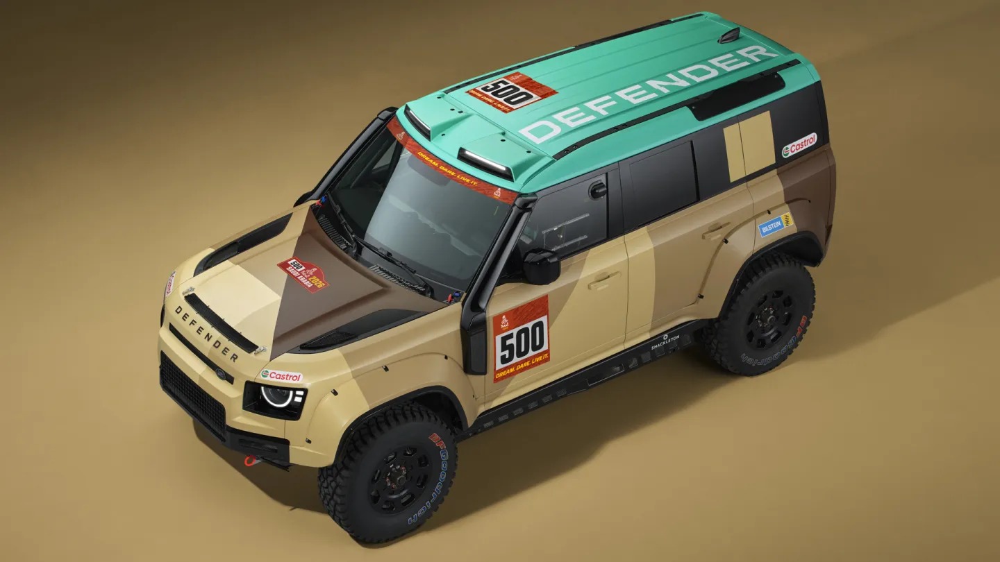 Land Rover cria Defender com tanque de 550 litros e 'modo voo