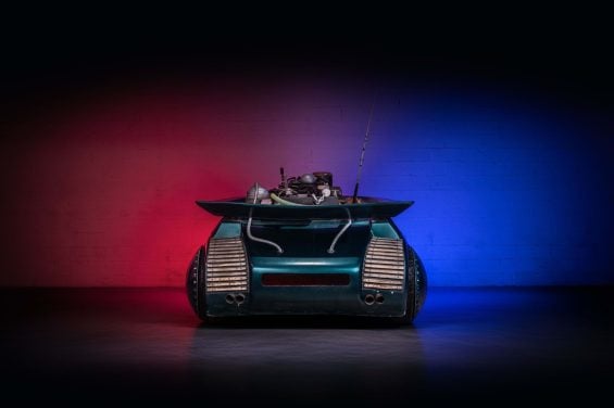 Carro de Policia de de volta pro futuro vai a leilão 2