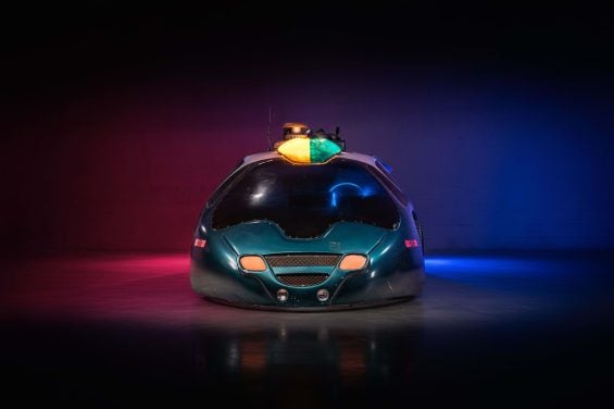 Carro de Policia de de volta pro futuro vai a leilão 3