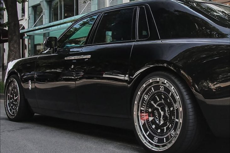 Unique Rolls Royce Phantom on our SP3 wheels crafted for our friend & German watch legend @klau 2