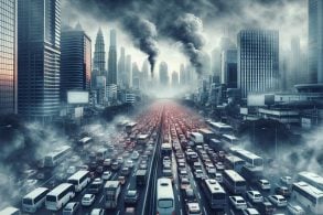 transito congestionamento poluição shutterstock