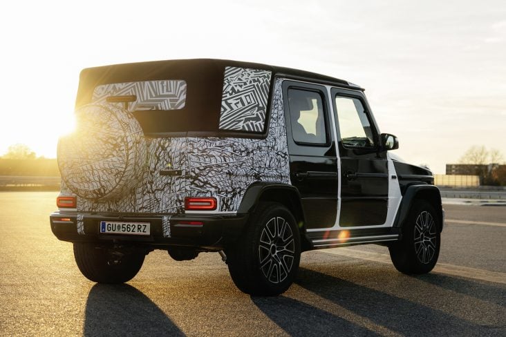 Die legendäre G Klasse Familie wächst: Anspruchsvolle Testprogramme beginnen The legendary G Class family is growing: Tough testing programs begin