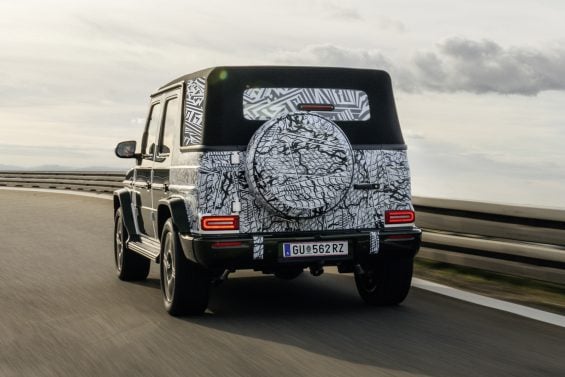 Die legendäre G Klasse Familie wächst: Anspruchsvolle Testprogramme beginnen The legendary G Class family is growing: Tough testing programs begin