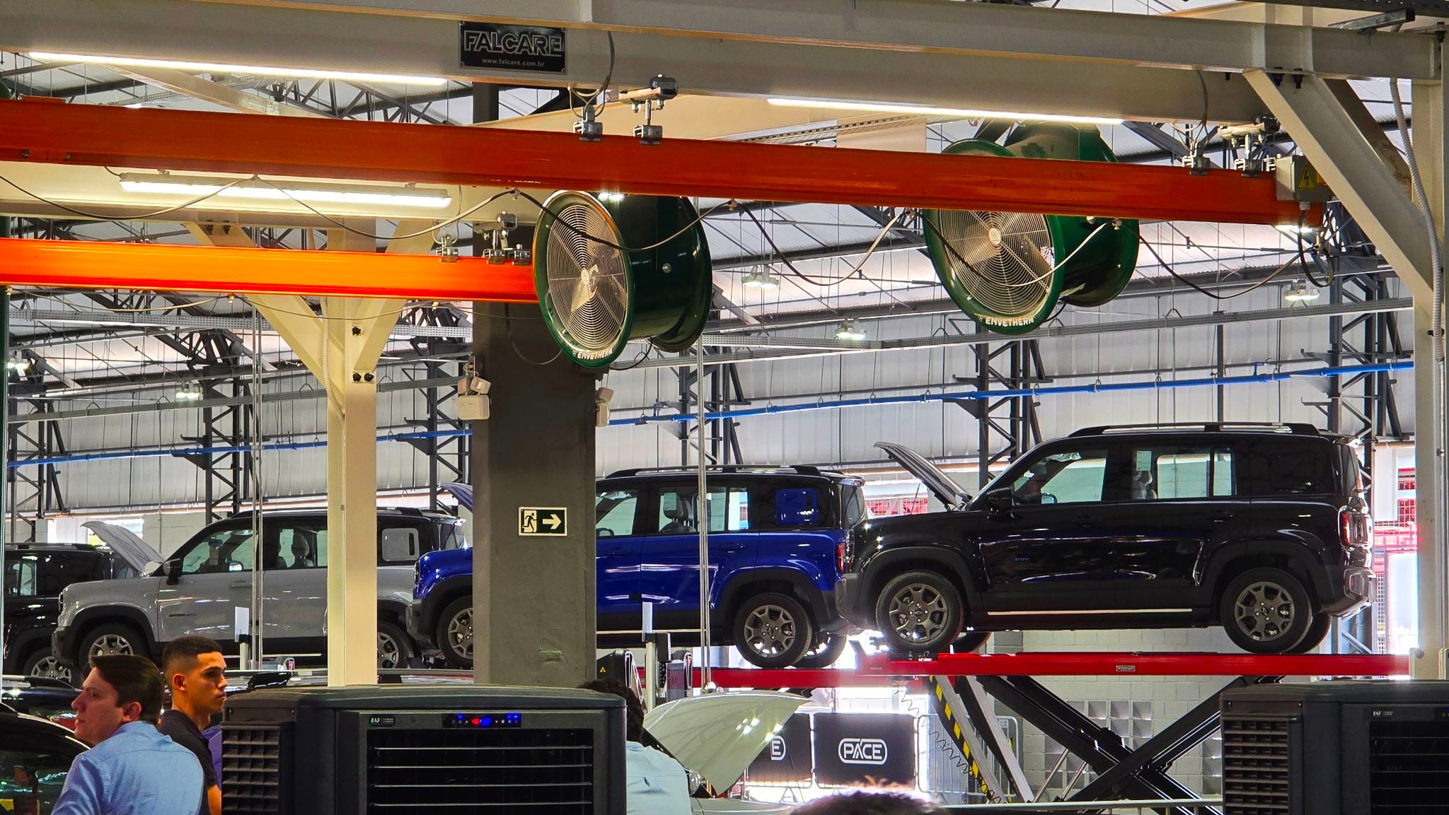 Chevrolet Spark EUV na fábrica da PACE ceará Chevrolet Spark EUV na fábrica da PACE ceará