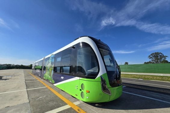 Bonde Urbano Digital em testes na região de Curitiba