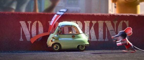 Zootopia bmw isetta rato