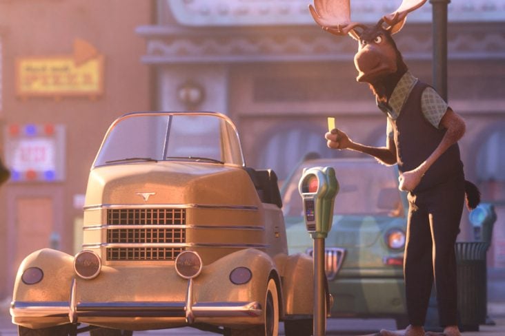 Zootopia carro alce