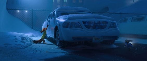 Zootopia Lincoln Town Car limusine