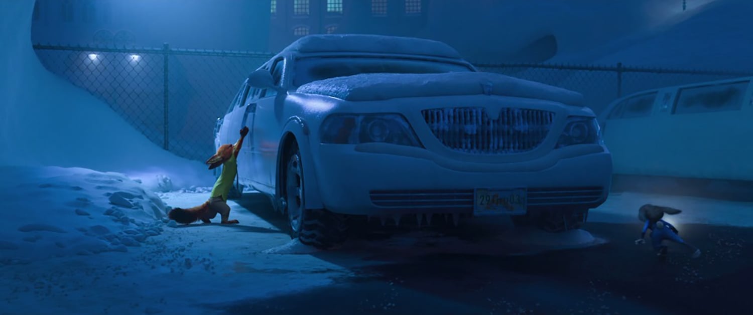 Zootopia Lincoln Town Car limusine