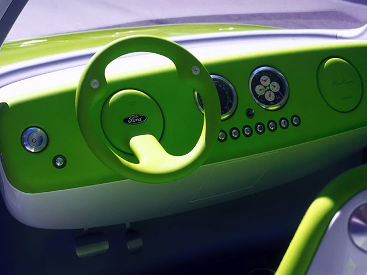 ford 021c concept interior painel