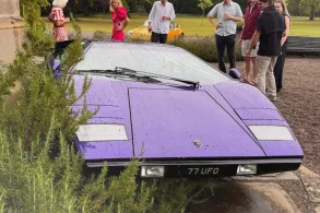 Lamborghini Countach assombrado na escocia
