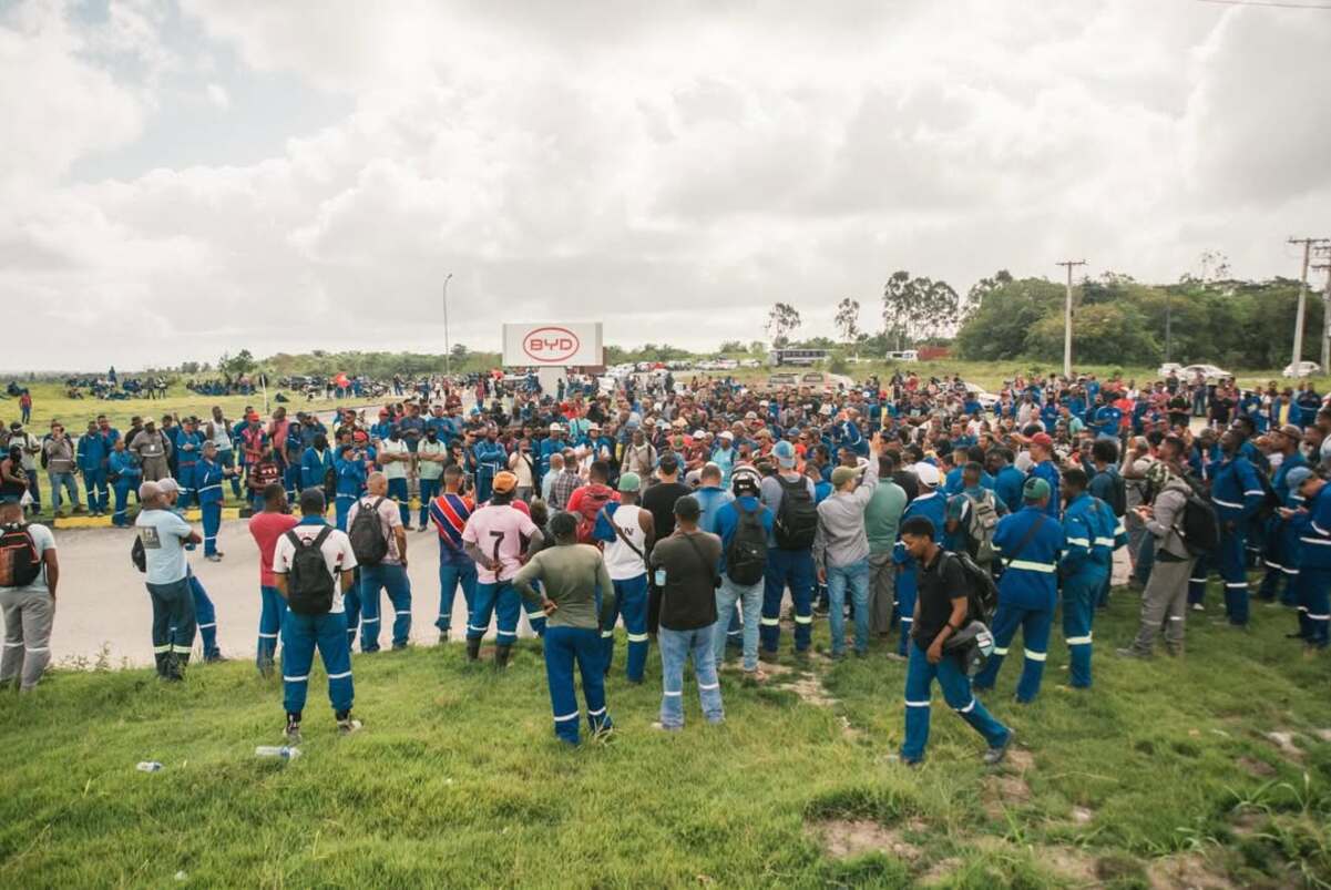 greve fábrica BYD Camaçari