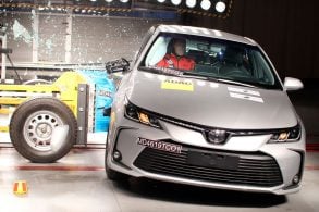 crash test lateral toyota corolla 2023 prata latin ncap