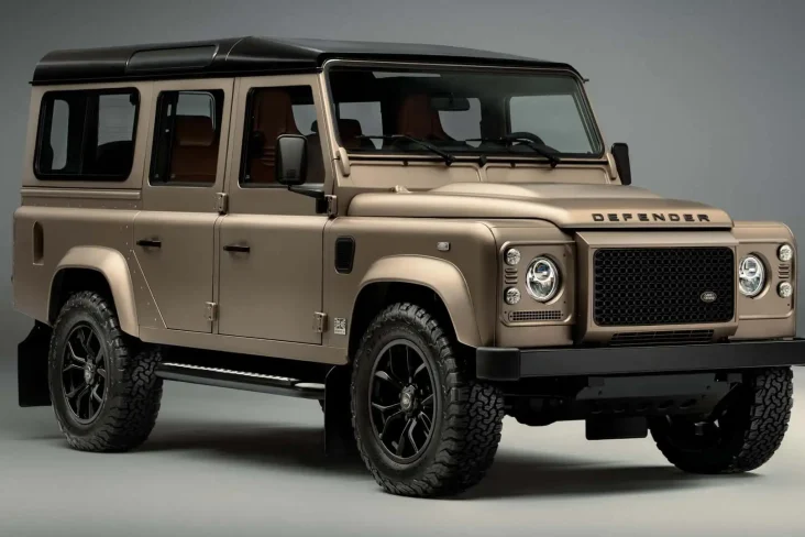 Land Rover Clássico com pintura do Octa