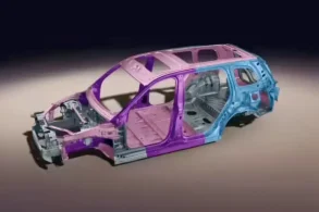 Chapas de aço conformadas a quente no veículo da Chery