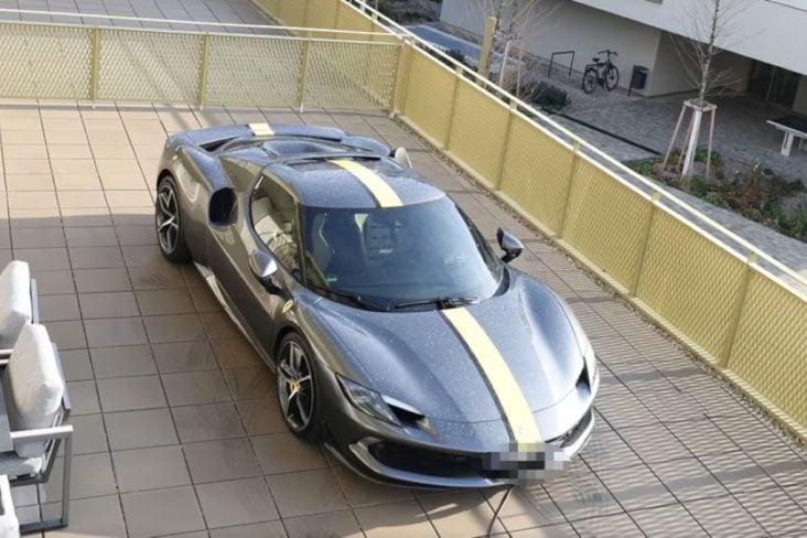 Ferrari 296 é apreendida após dono exibi la como obra de arte