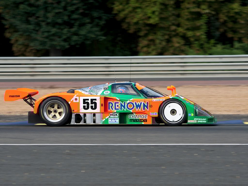 MAZDA 787 B PERFIL PISTA
